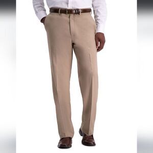 NWT Haggar 38x29 Premium Comfort Dress Pant Classic Fit Flat Front
